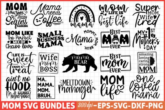 Mother s Day SVG Bundles: Graphics for Crafts