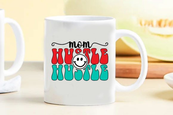 Retro Mom Svg: Graphics for Crafts