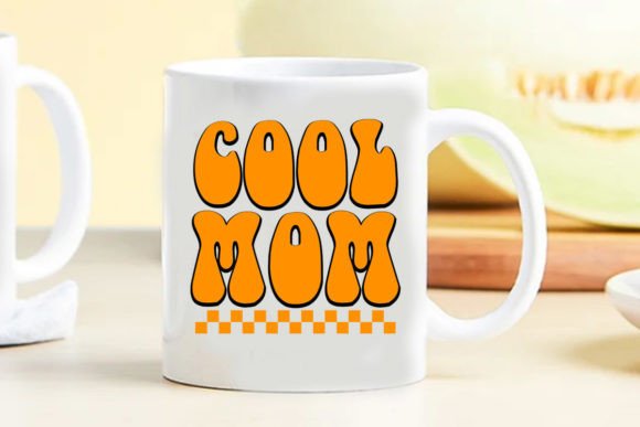 Retro Mom Svg: Graphics for Crafts