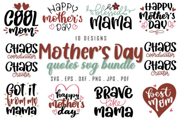 Review: Mother s Day SVG Bundle Best Mom SVG