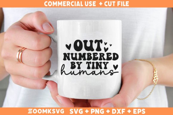 Review: Out Numbered by Tiny Humans SVG for Embroidery